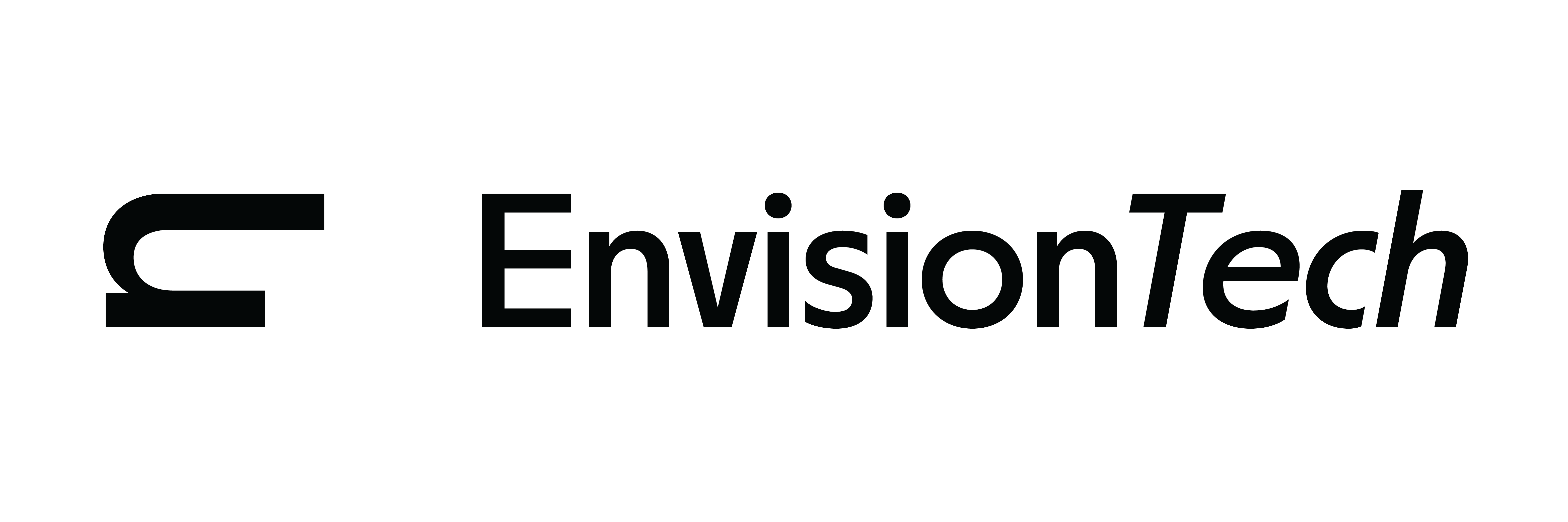 EnvisionTech Black Logo